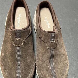 Easy Spirit Women’s Brown Slip-On Shoes